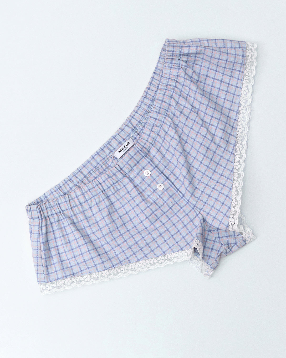 Boxer Vintage Bleu Taille 36 - 100% Laine Mérinos Et Polyamide, Style Années 70, Neuf Sans étiquette