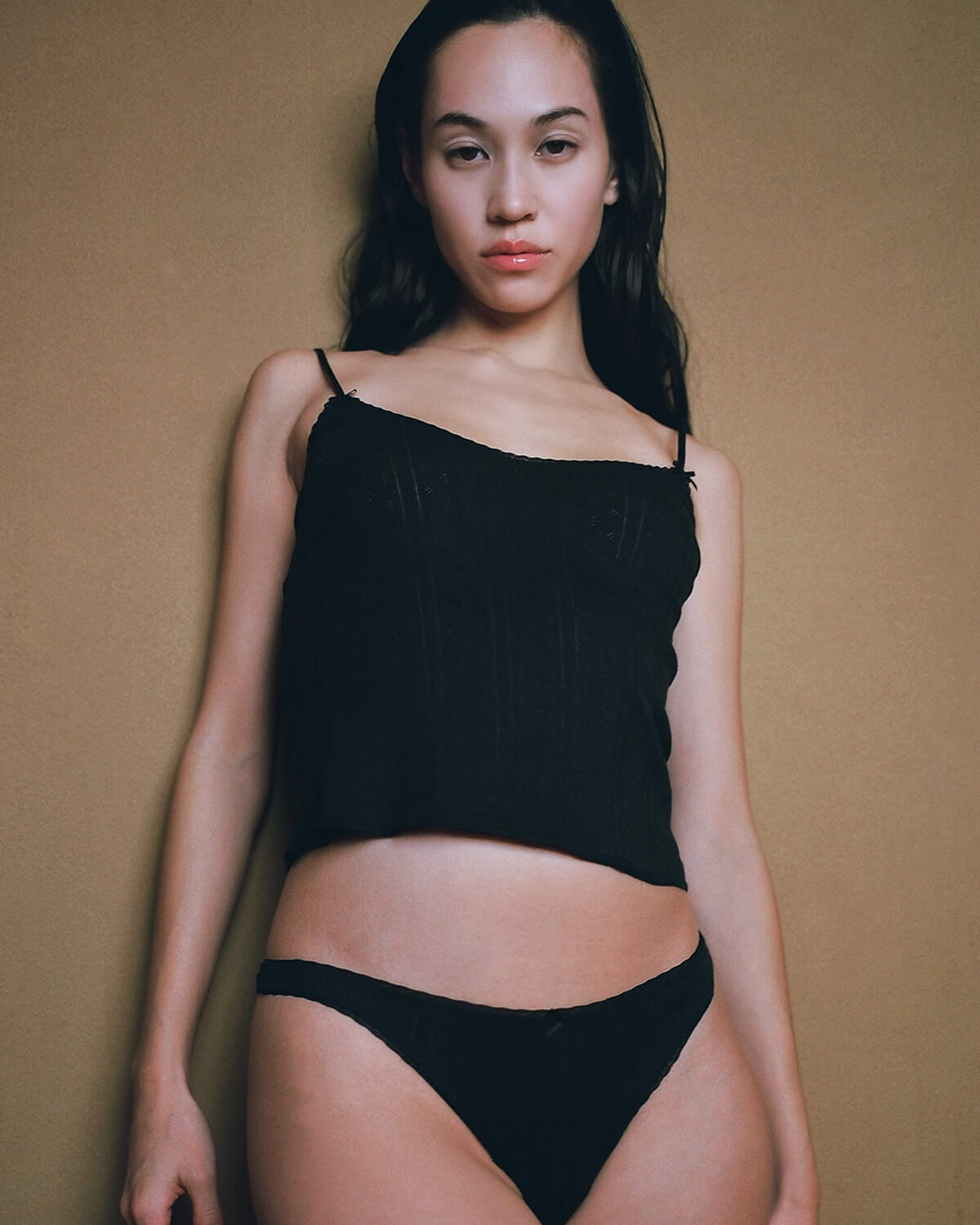 The Long Cami Black – Cou Cou Intimates