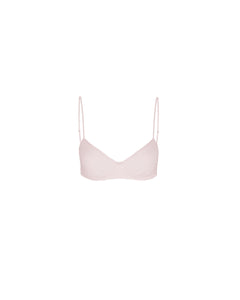 The Petite Bra: Cotton Jersey Baby Pink