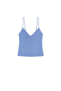 The Long Cami French Blue