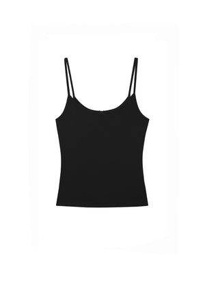 The Tank: Cotton Jersey Black