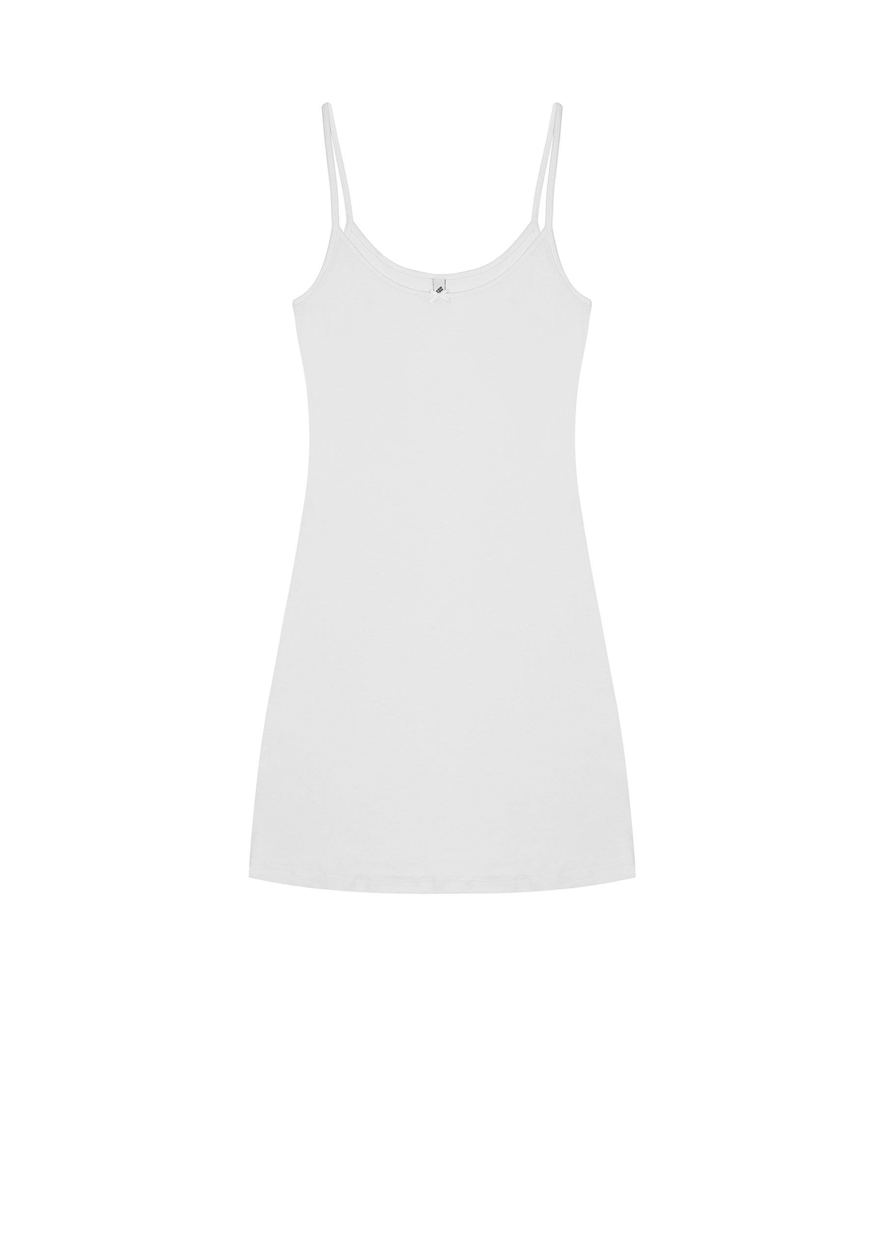 The Tank Dress: Cotton Jersey White