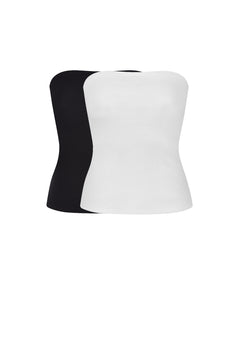 The Tube Top: Cotton Jersey: 2-Pack