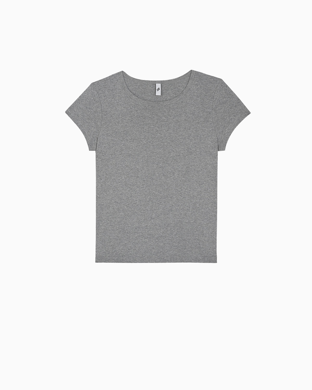 The Baby Tee: Grey Cotton Jersey – Cou Cou Intimates