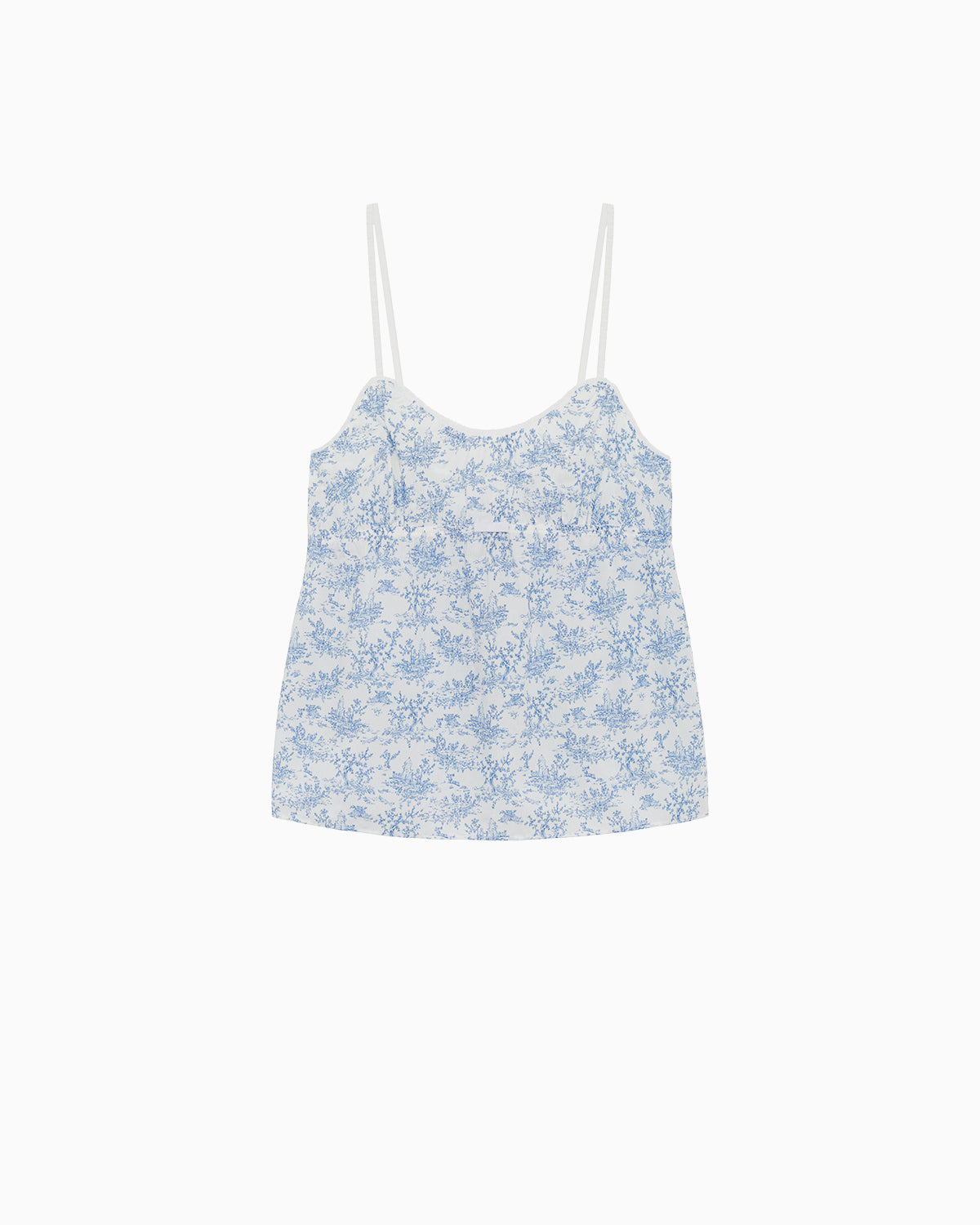 The Babydoll Cami: Toile De Jouy Cotton Voile – Cou Cou Intimates