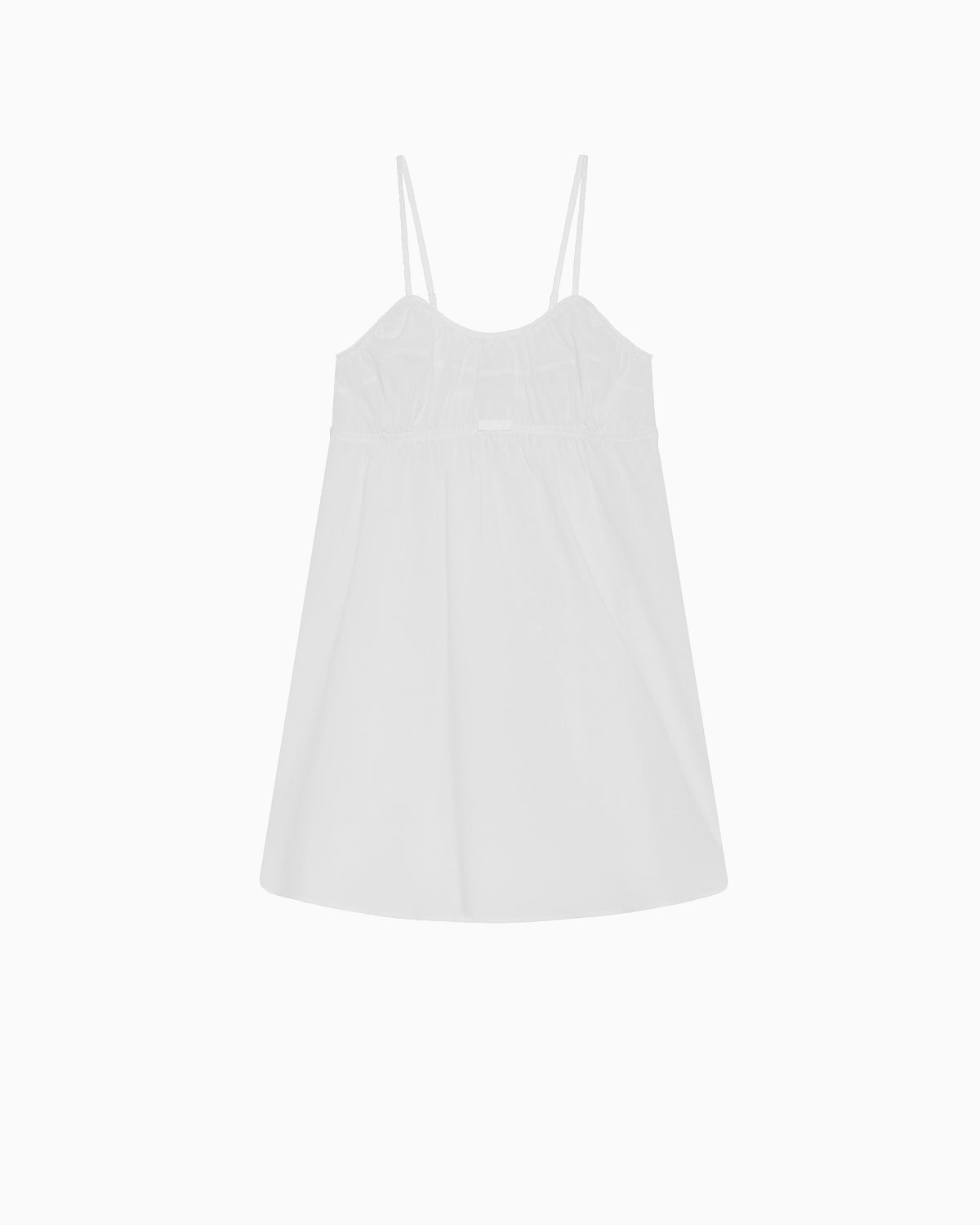 The Babydoll: White Cotton Voile – Cou Cou Intimates