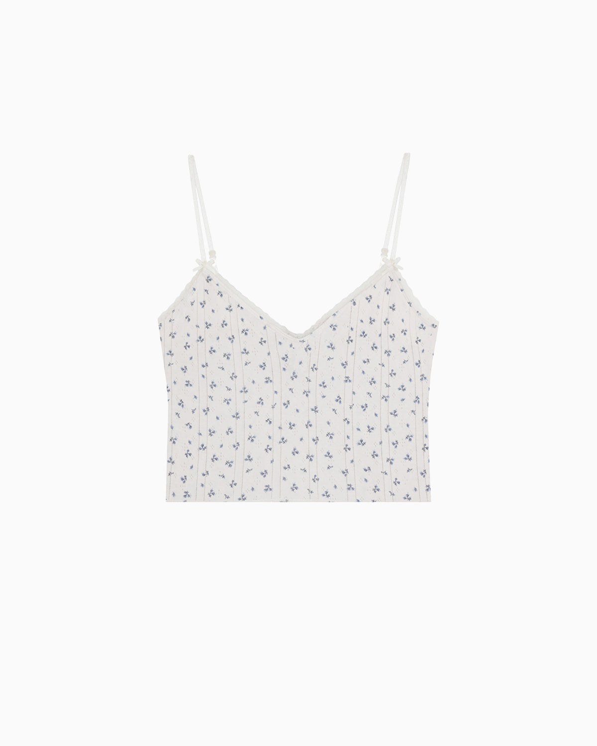 The Cami: Blue Fields Pointelle – Cou Cou Intimates