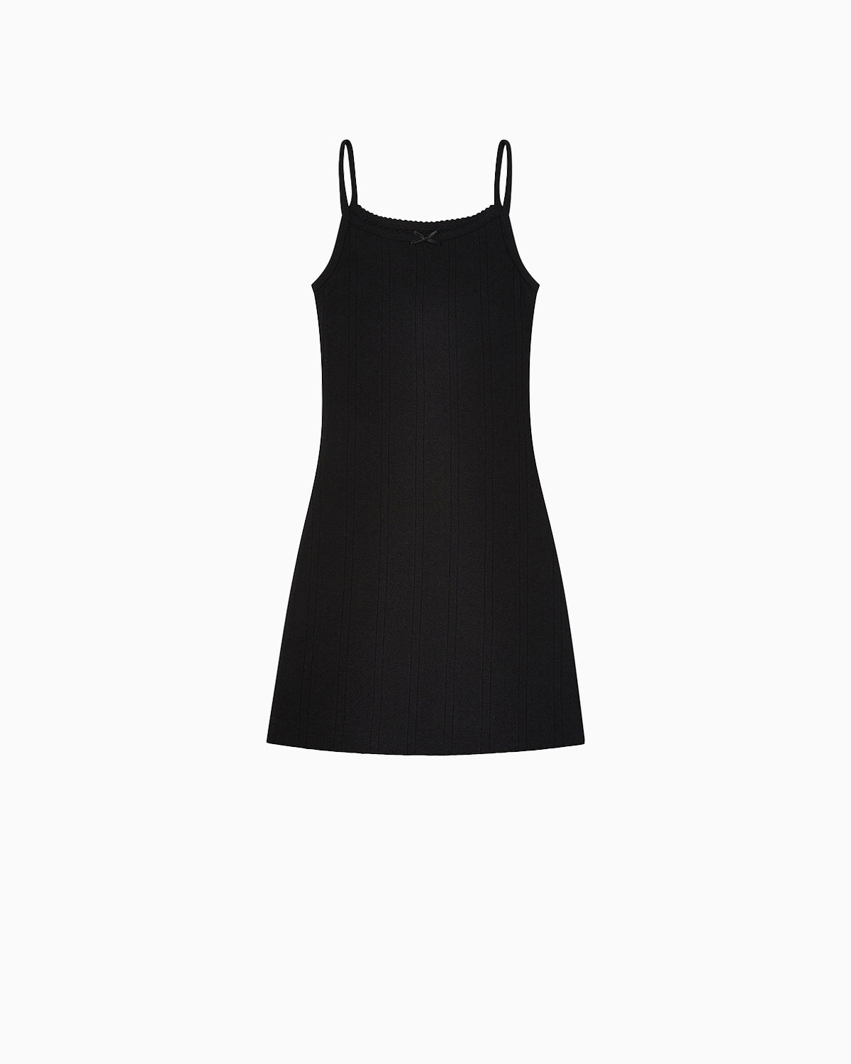 Cou Cou Intimates The Picot Dress in Black
