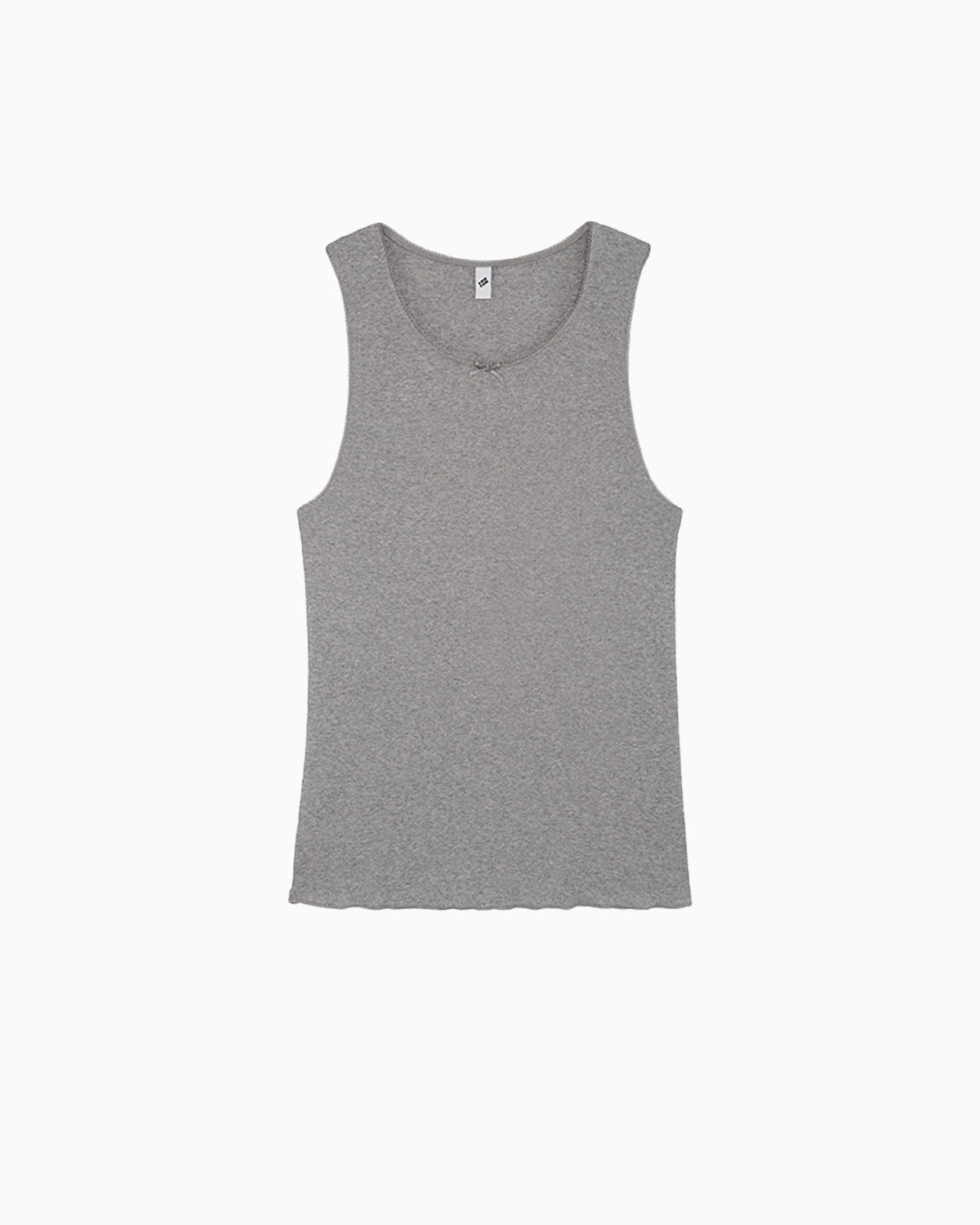 The Vest: Grey Cotton Jersey – Cou Cou Intimates