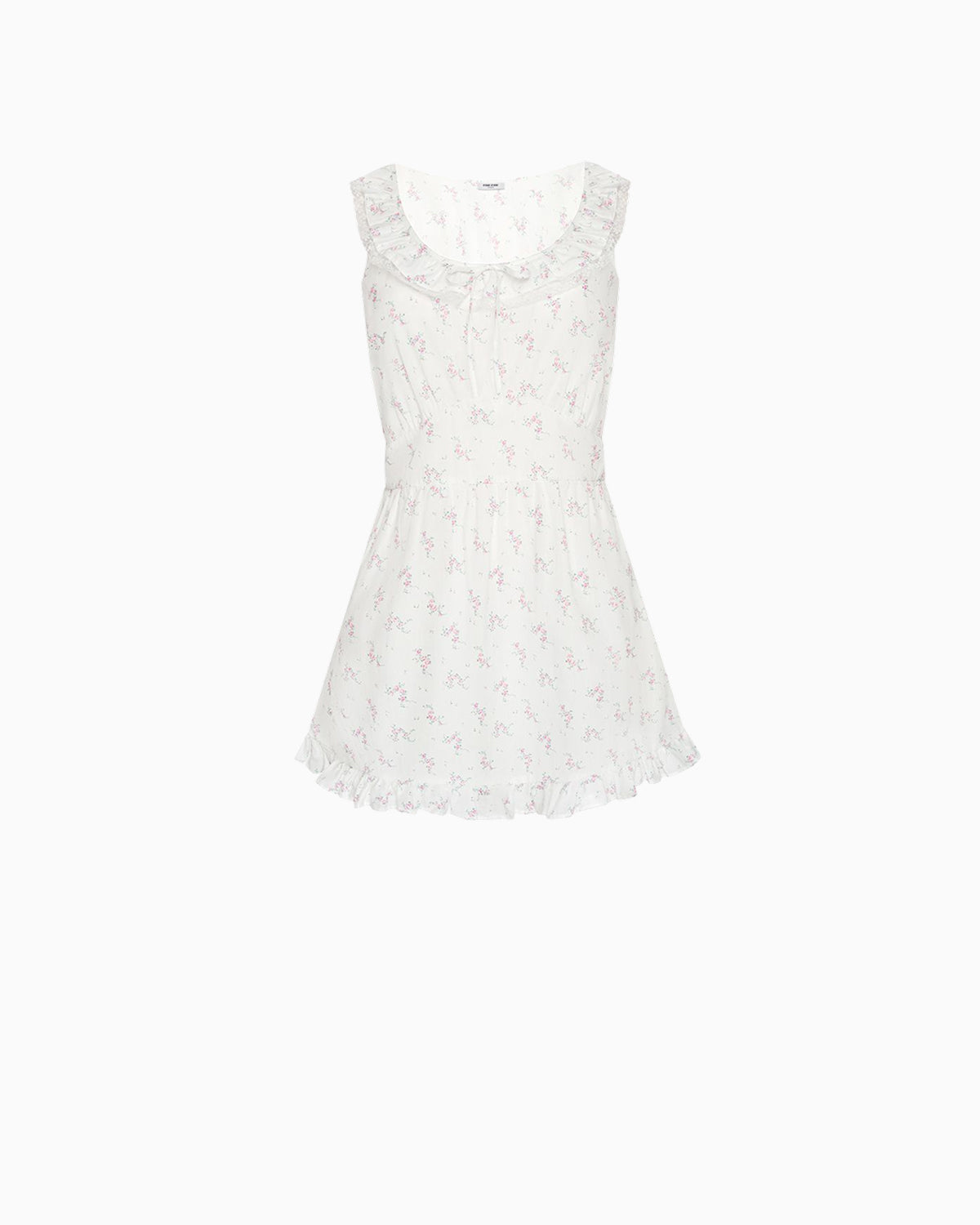 jardin floral mini dress The Jardin Mini Dress: French Blossom Cotton Voile – Cou Cou Intimates