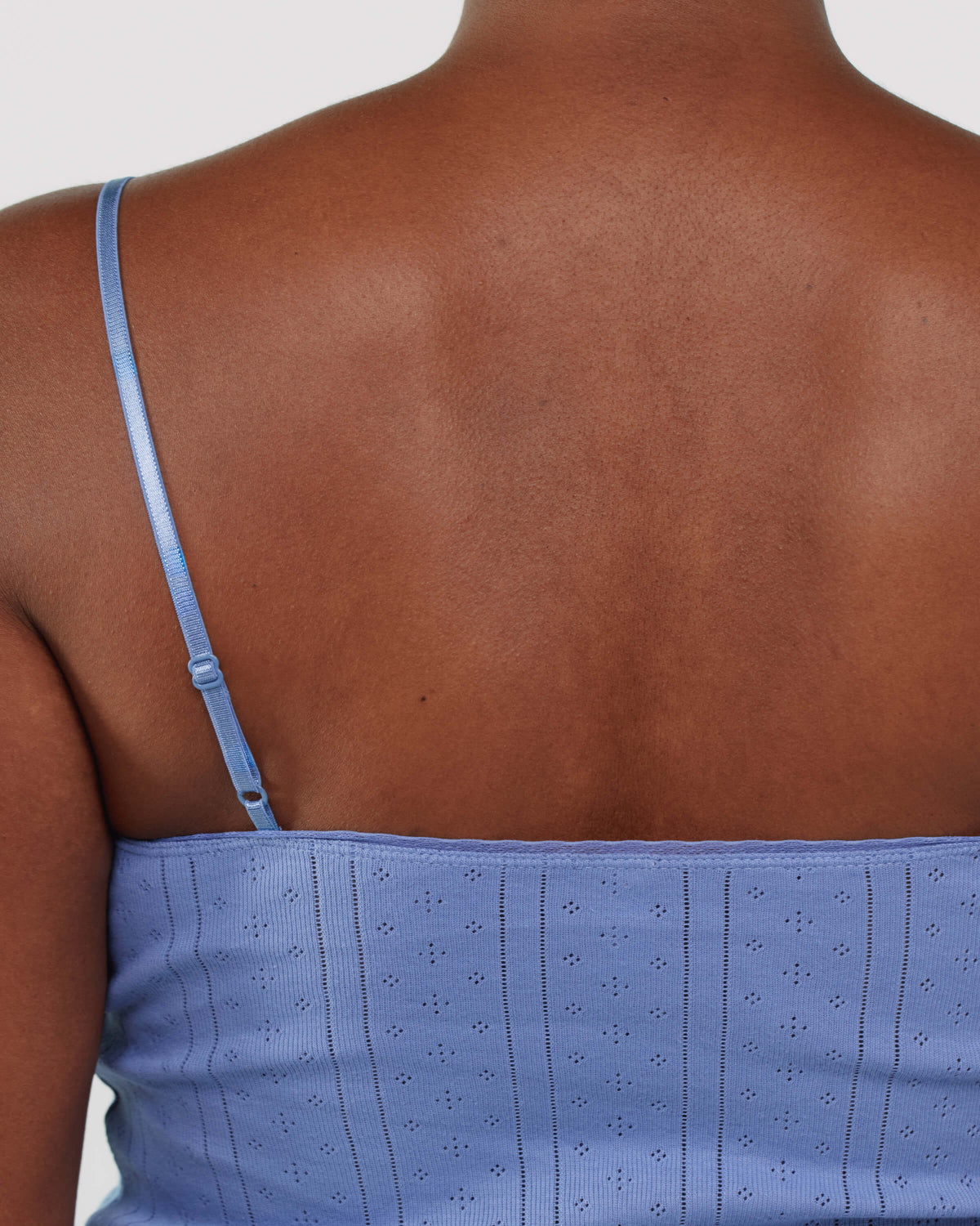 The Cami Slip: French Blue Pointelle – Cou Cou Intimates