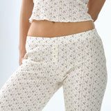 The Pant: English Rose Pointelle