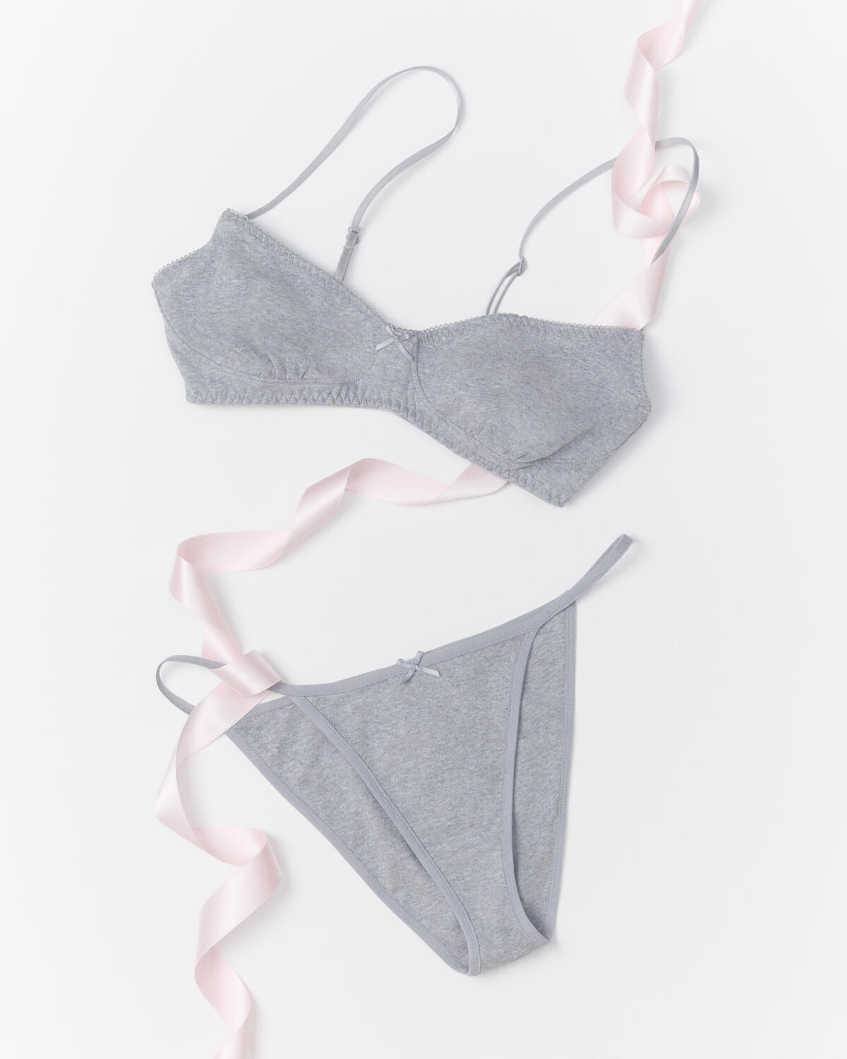 The Frilly Long Sleeve: White Cotton Jersey – Cou Cou Intimates