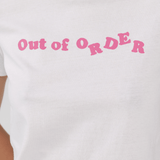 The Gurls Talk Tee: White Heritage Cotton