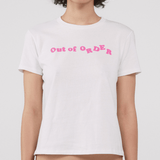 The Gurls Talk Tee: White Heritage Cotton