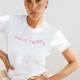 The Gurls Talk Tee: White Heritage Cotton