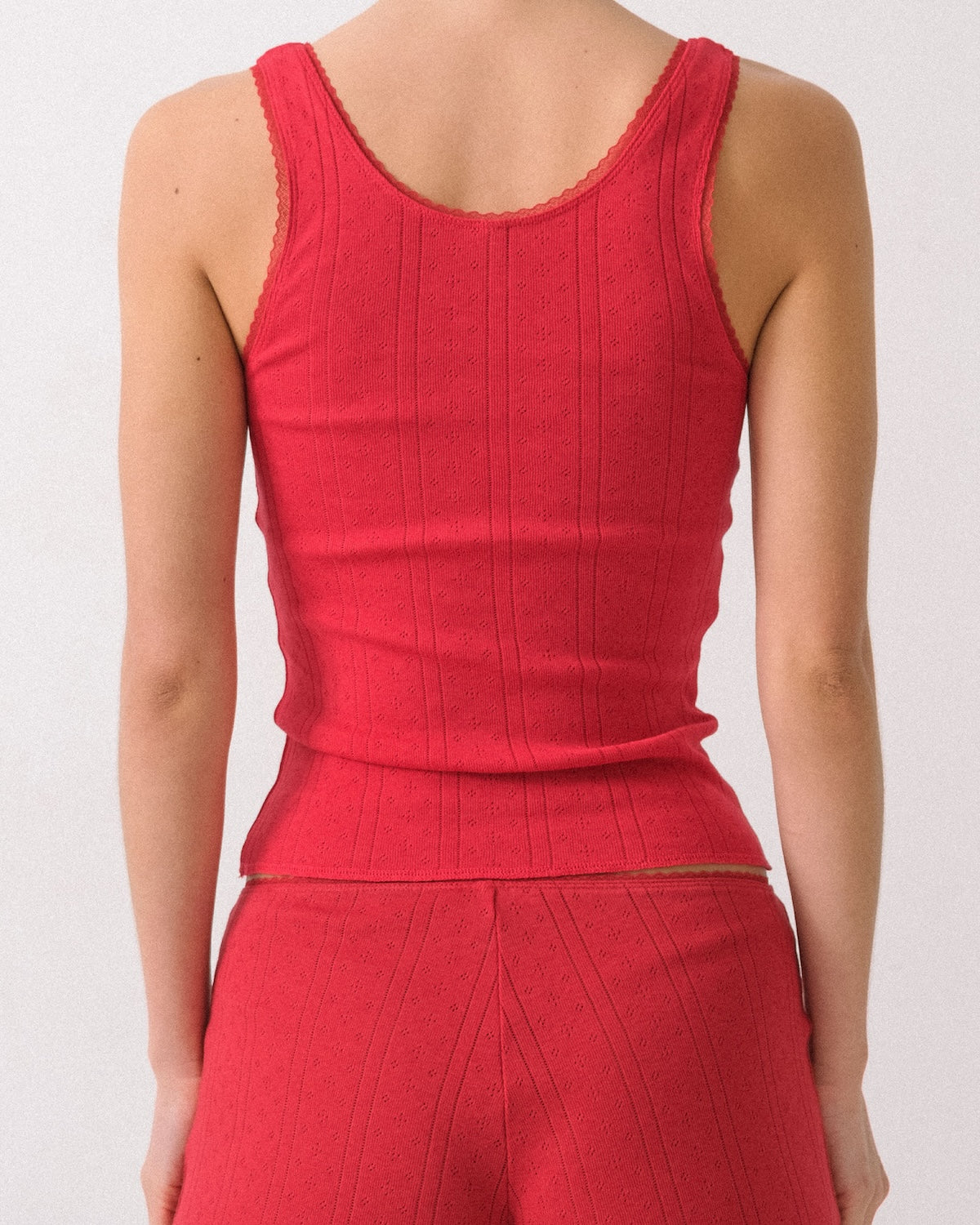 The Scoop Tank Cherry Red – Cou Cou Intimates