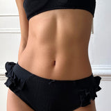 The Butterfly Cozy: Black Pointelle