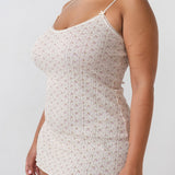 The Cami Slip: English Rose Pointelle