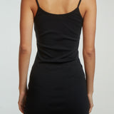 The Tank Dress: Black Cotton Jersey