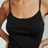 The Tank Dress: Black Cotton Jersey