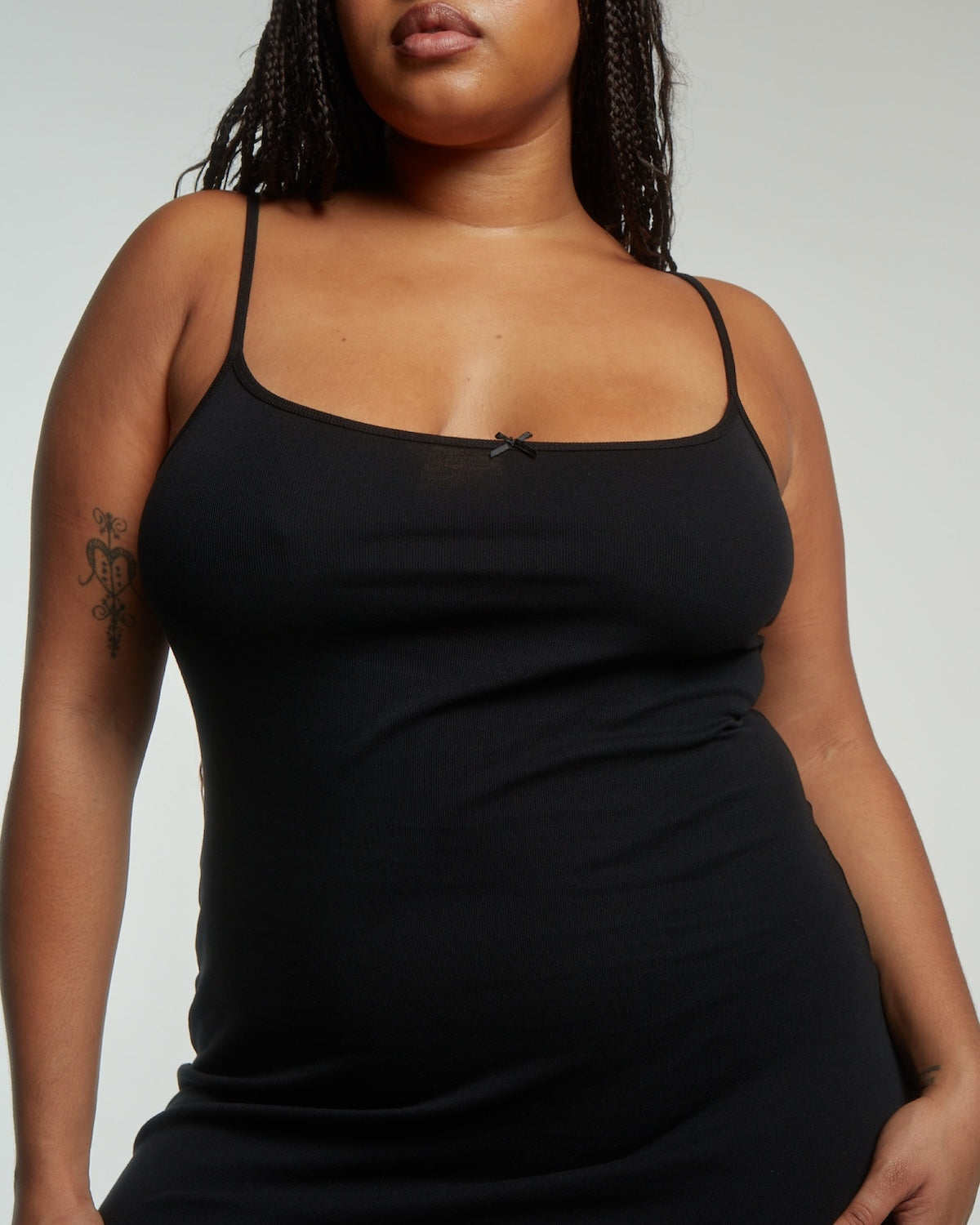 The Tank Dress: Cotton Jersey Black Cou Cou Intimates The Tank Dress: Cotton Jersey Black Cou Cou Intimates