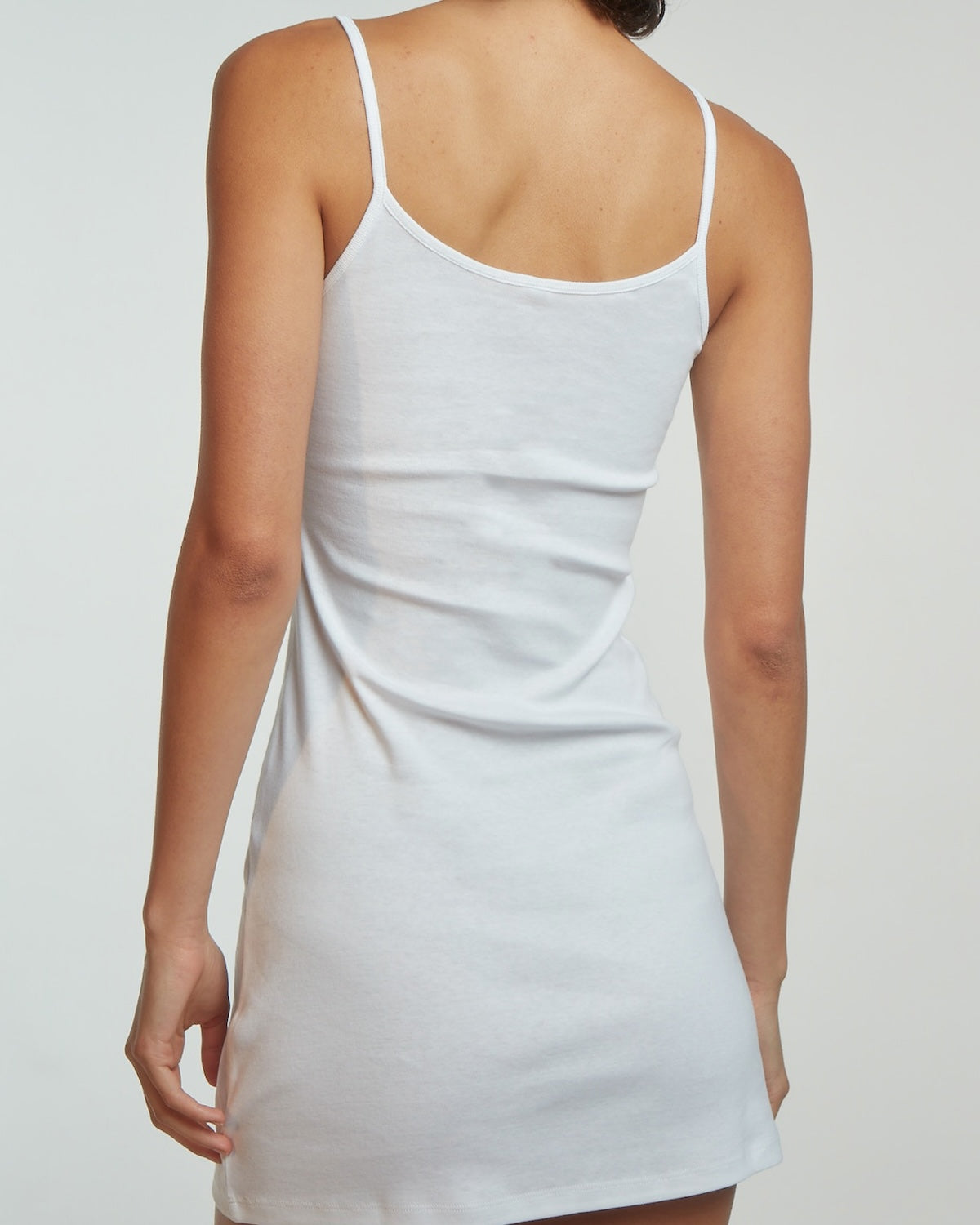 The Tank Dress: Cotton Jersey White XXL The Tank Dress: Cotton Jersey White XXL