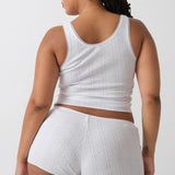 The Teeny Tiny Short: White Pointelle