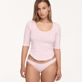 The Petite Scoop: Baby Pink Cotton Jersey