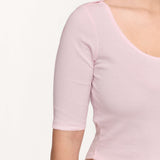 The Petite Scoop: Baby Pink Cotton Jersey