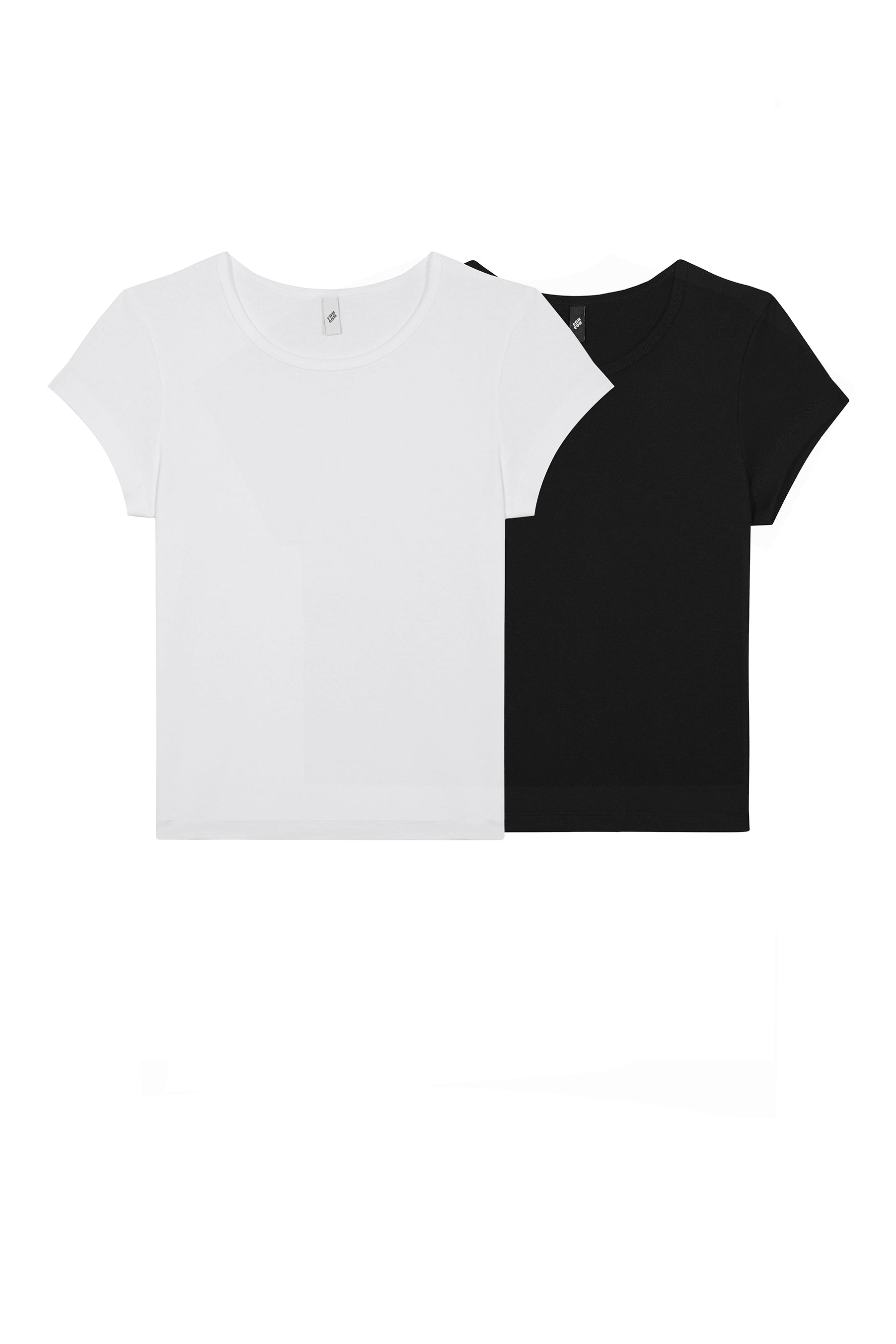 The Baby Tee: Cotton Jersey: 2-Pack