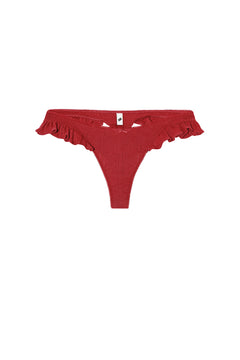 The Butterfly Thong Cherry Red