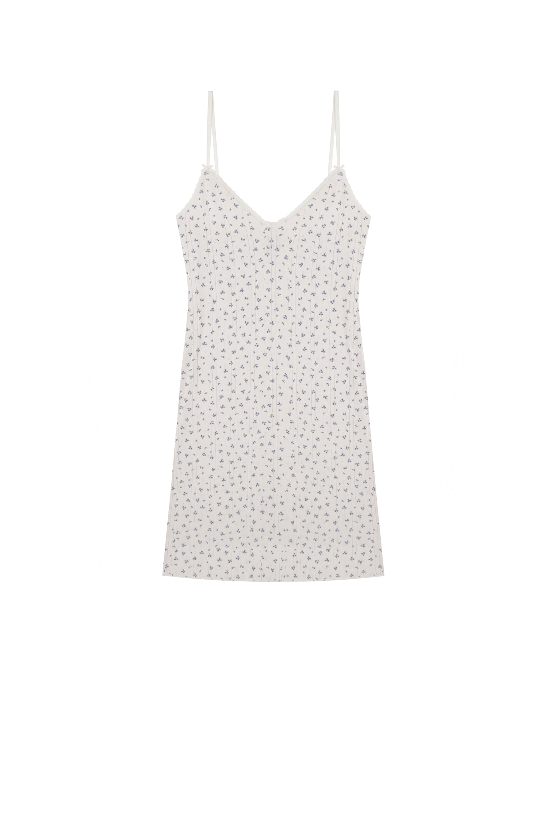 The Cami Slip Blue Fields – Cou Cou Intimates