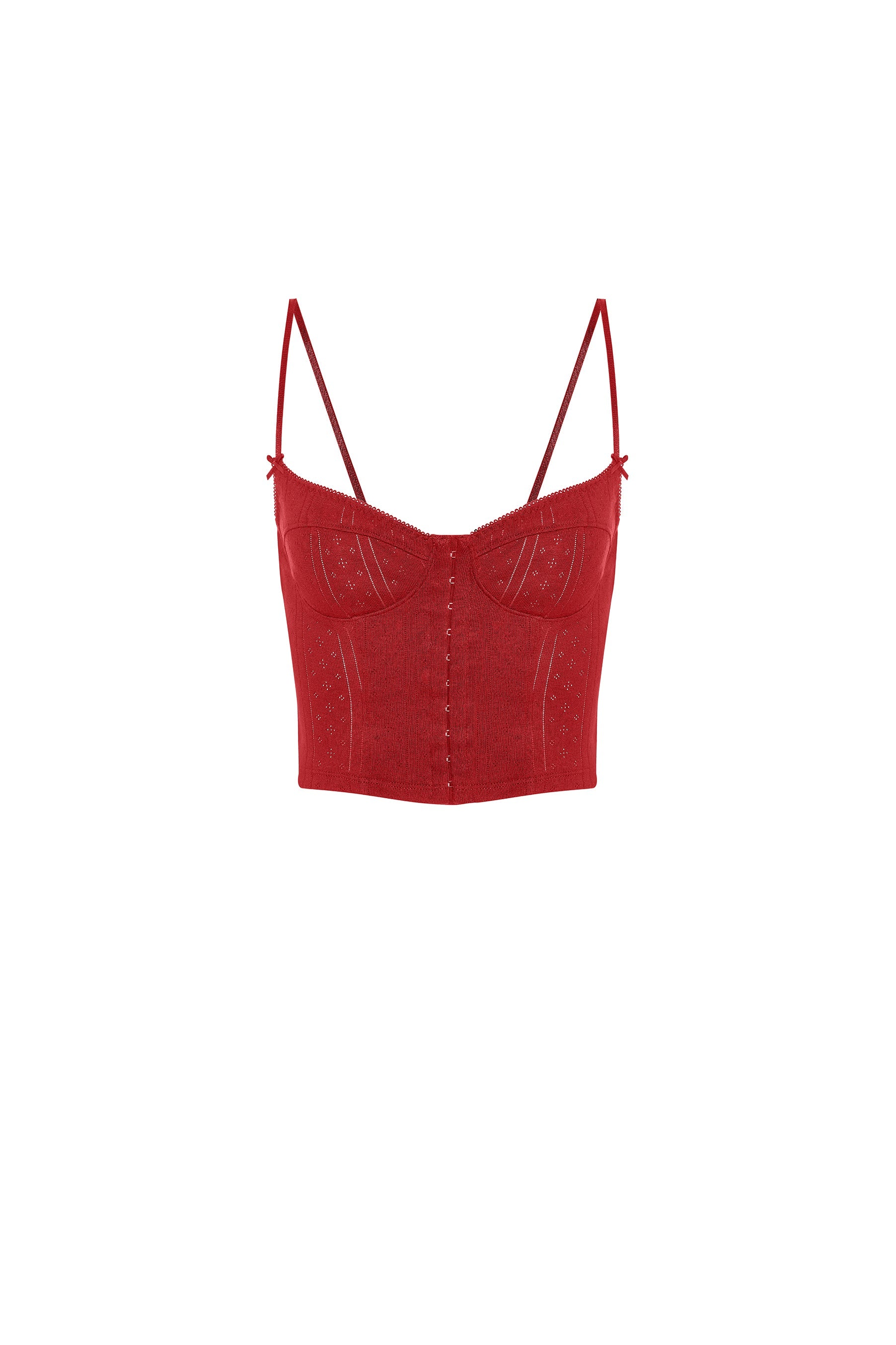 The Corselette Cherry Red – Cou Cou Intimates