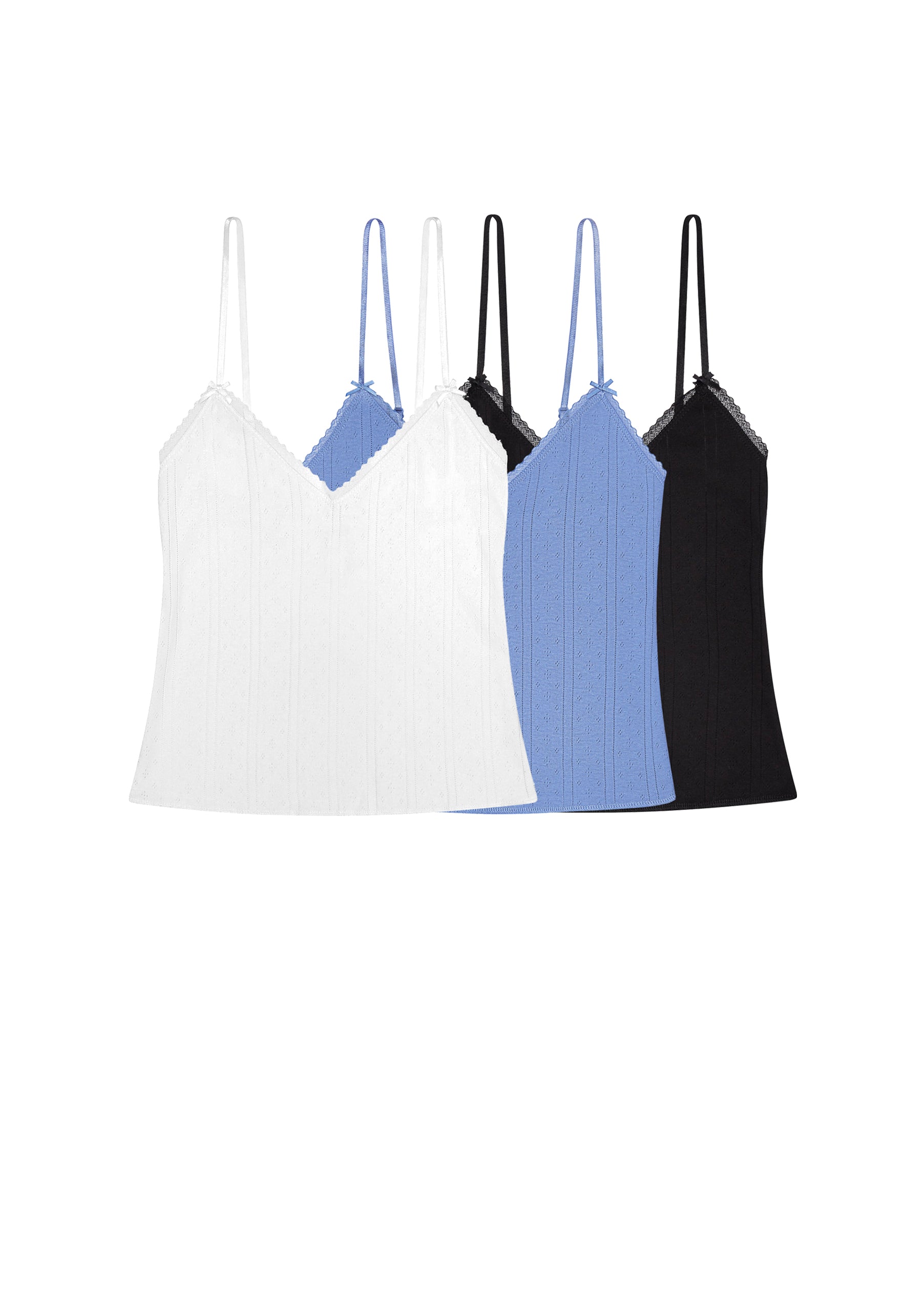 The Long Cami: Three Pack