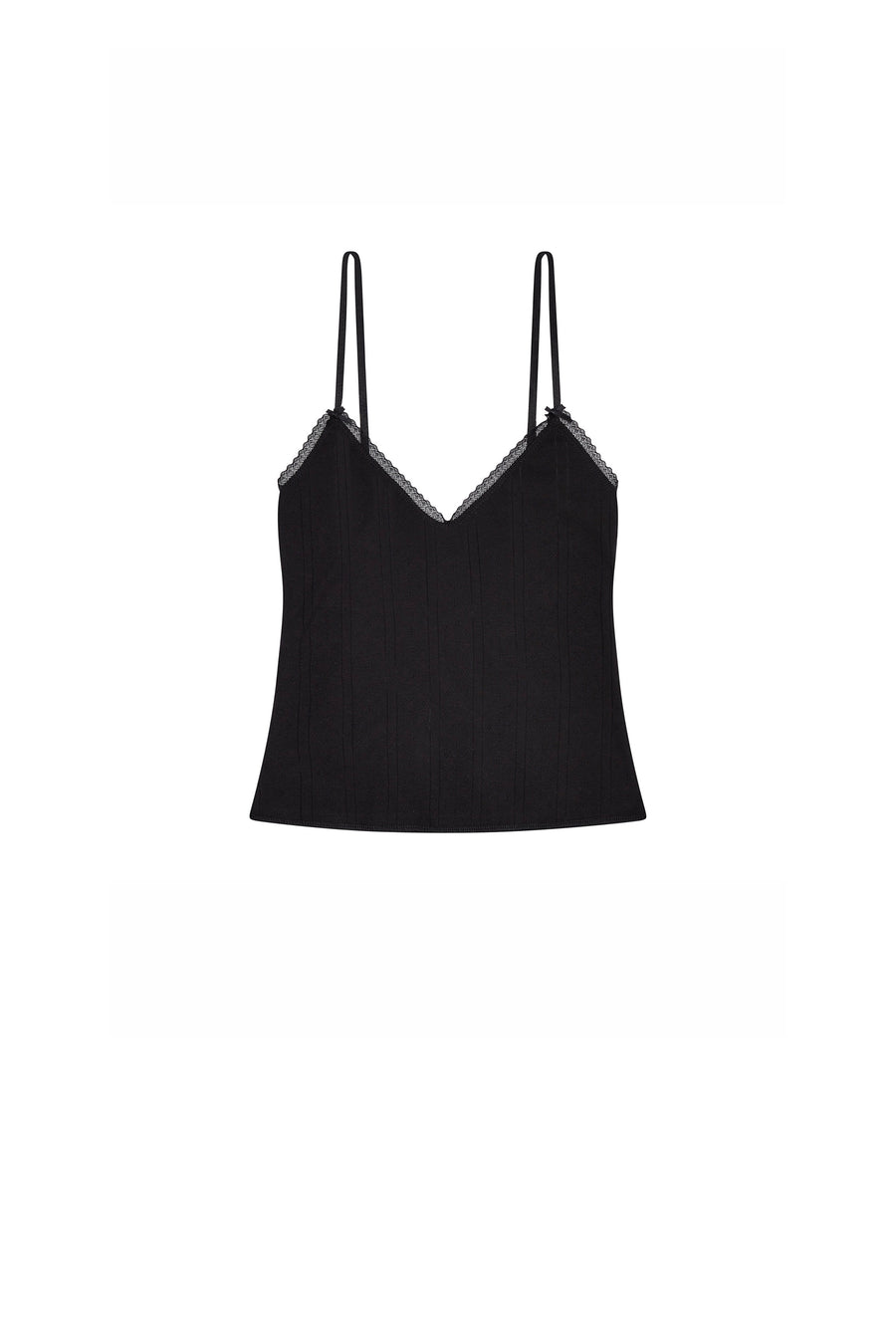 The Long Cami Black – Cou Cou Intimates