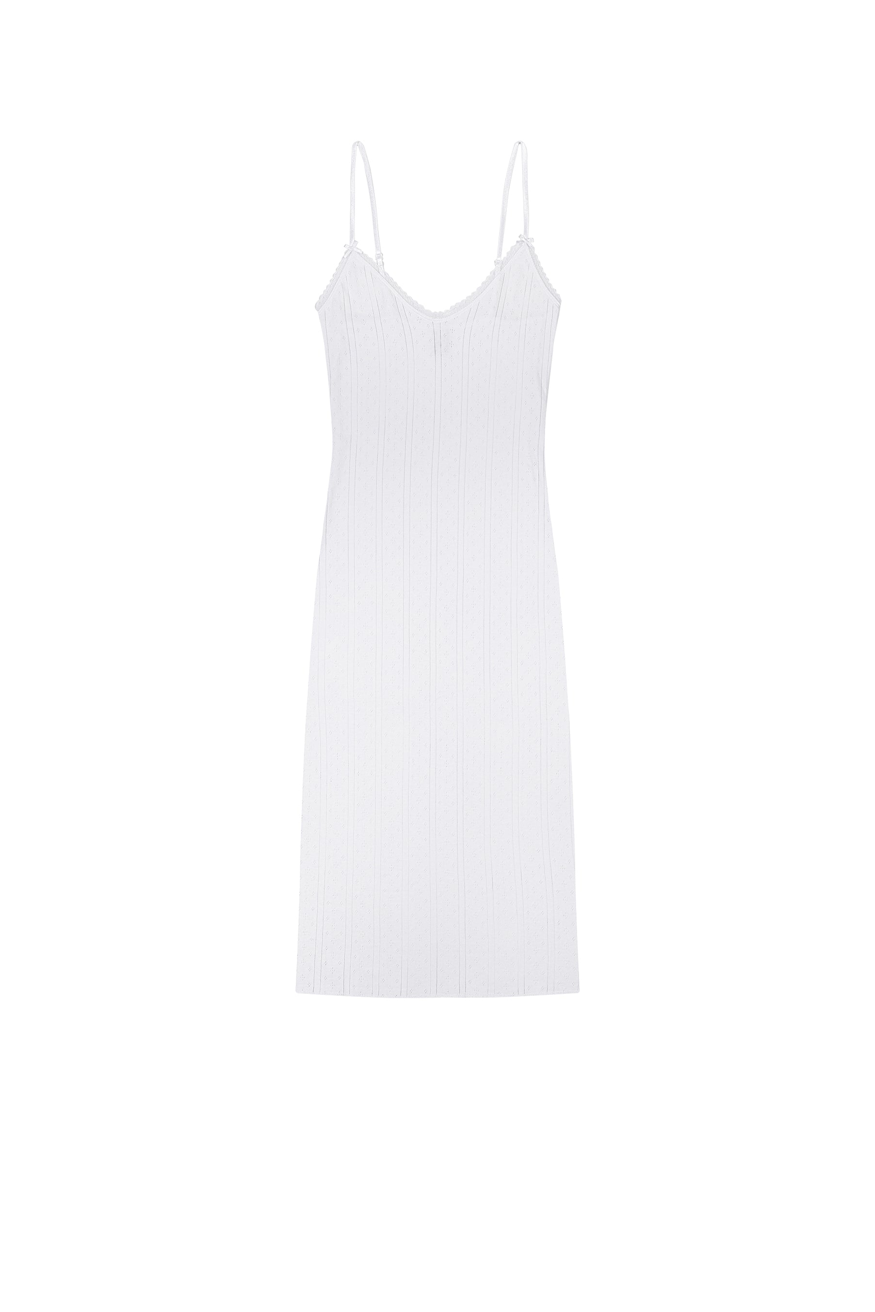 white christmas dresses Cotton Slip Dress (White/Off White) 2XLarge / Offwhite