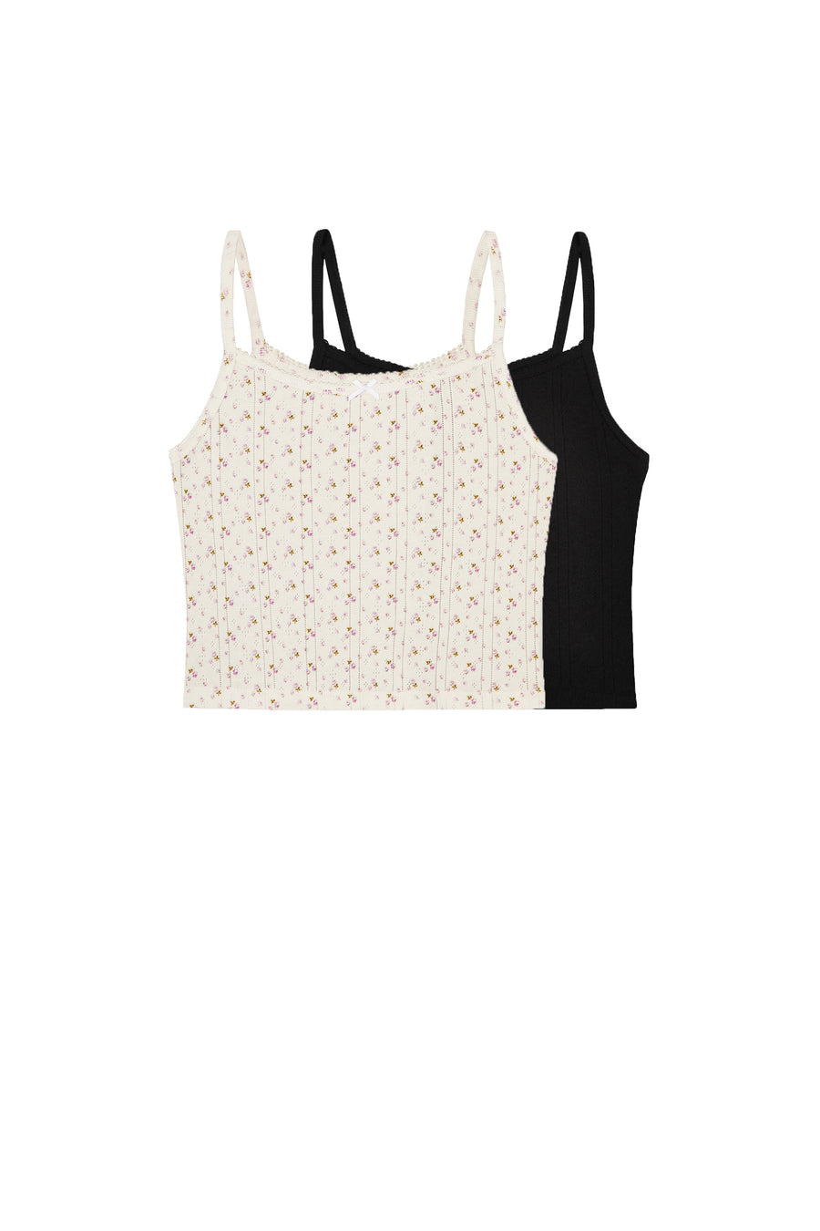 The Picot Tank: Two Pack