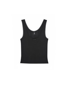 The Scoop Tank Black