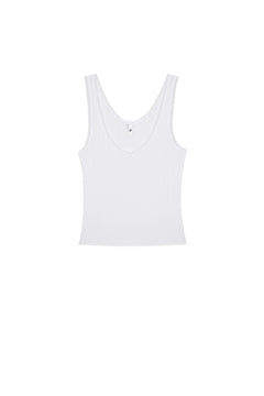 The Scoop Tank White