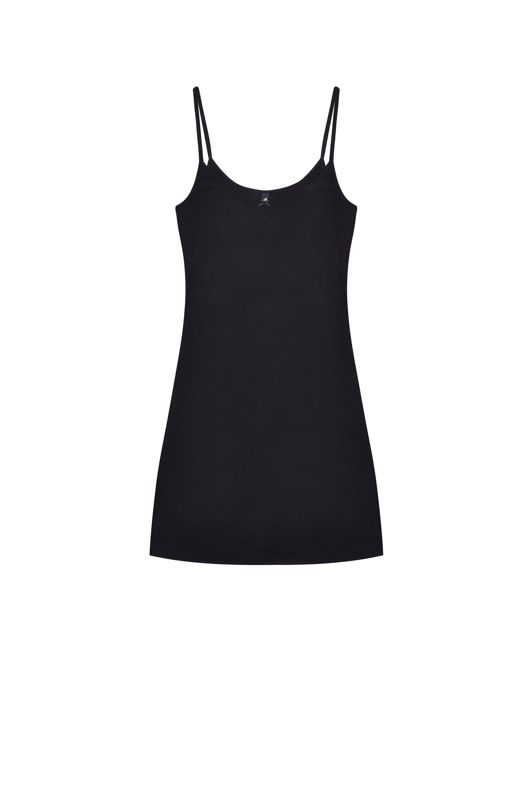 The Tank Dress: Black Cotton Jersey The Tank Dress: Black Cotton Jersey