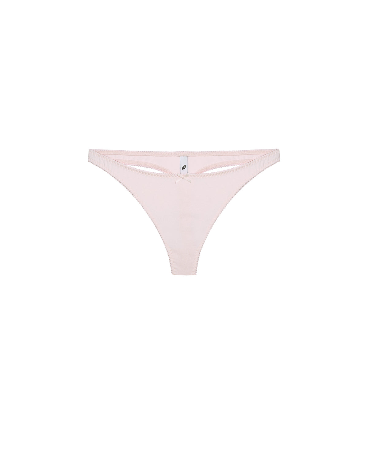 The Petite Bra: Cotton Jersey Baby Pink – Cou Cou Intimates