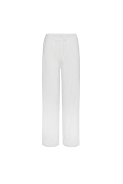 The Pant: Cotton Voile White
