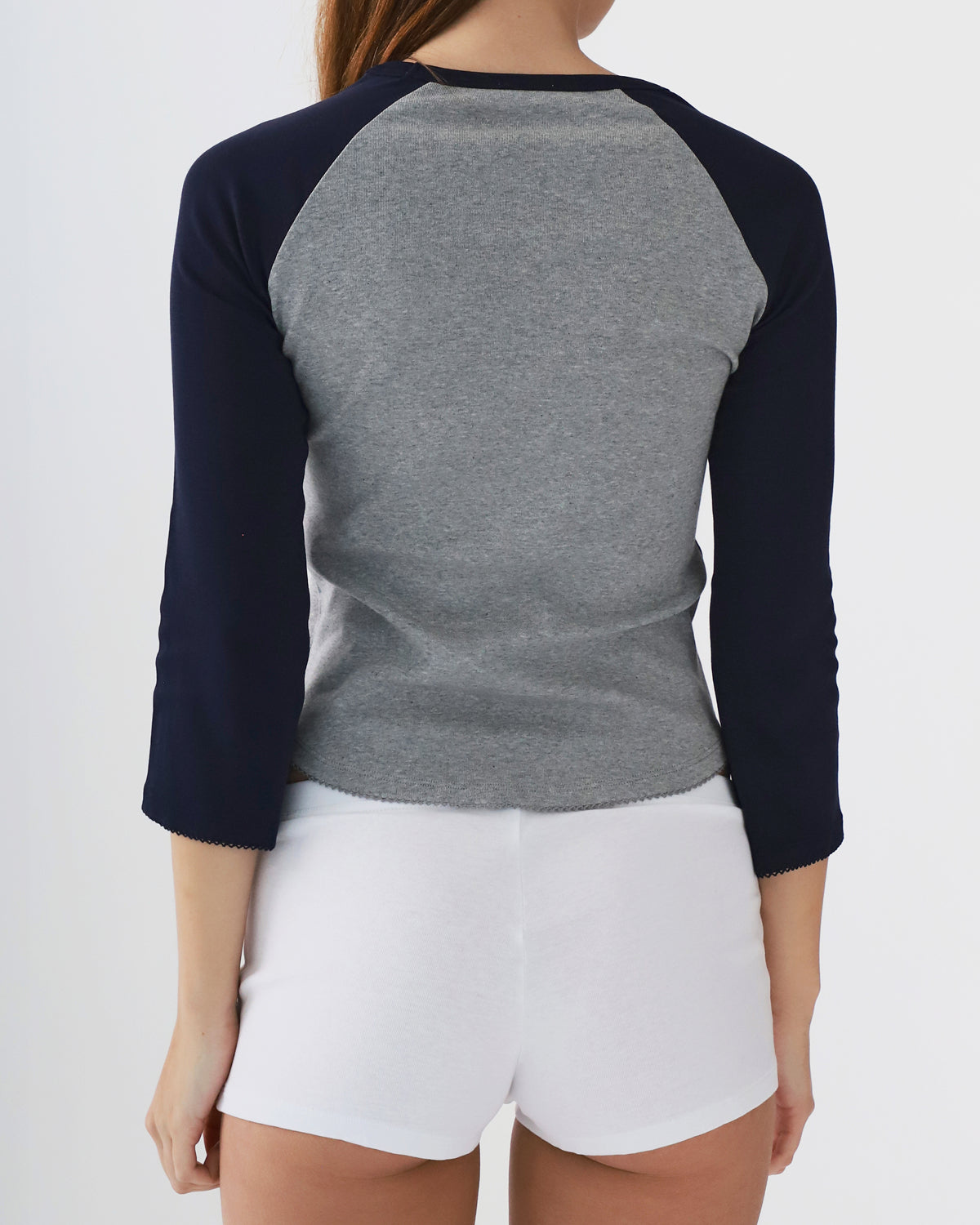 完売 EMAM Reverse Collar Raglan Tops Reverse Raglan – GROCERIES
