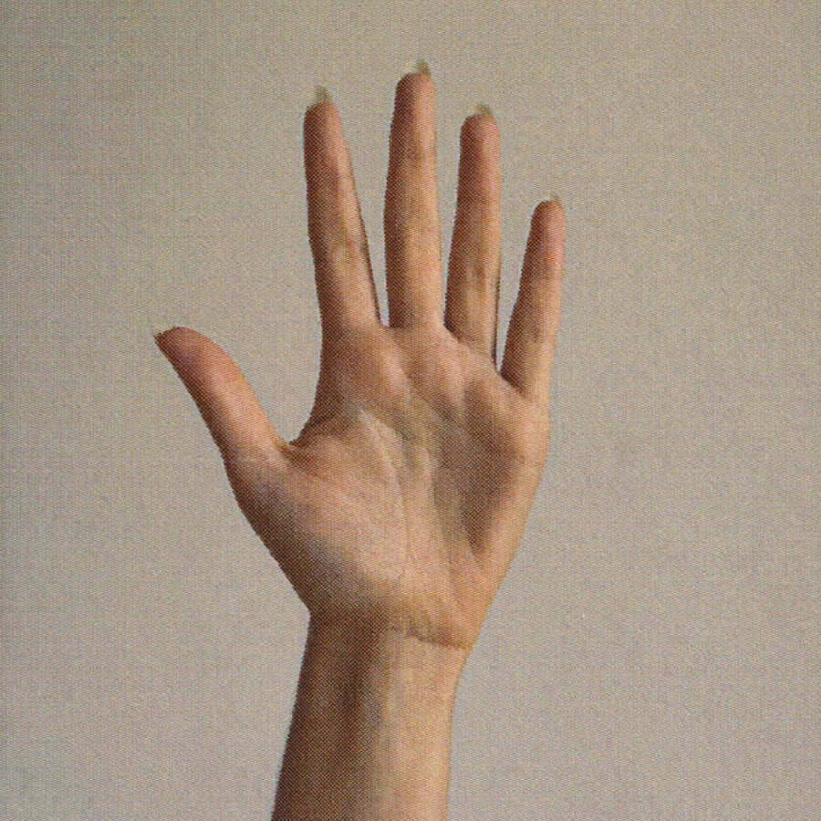 Next, use the pads of three or four fingers to…