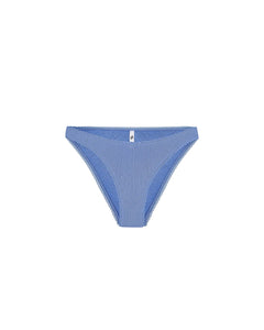 Blue underwear on a white background