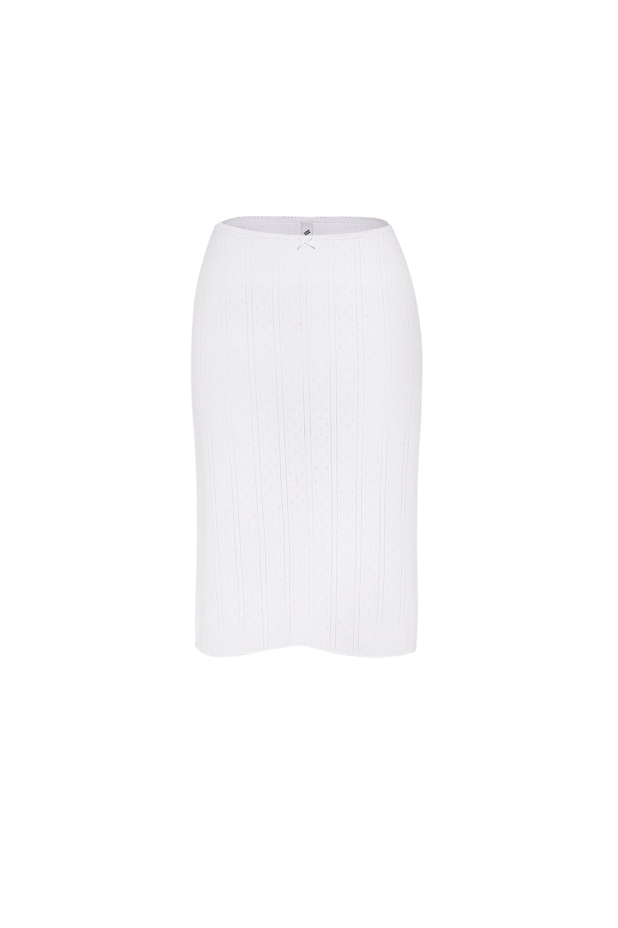 The Slip Skirt White