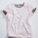 The Baby Tee: Baby Pink Cotton Jersey