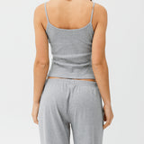 The Pant: Grey Cotton Jersey