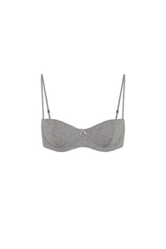 The Teacup: Cotton Jersey Grey